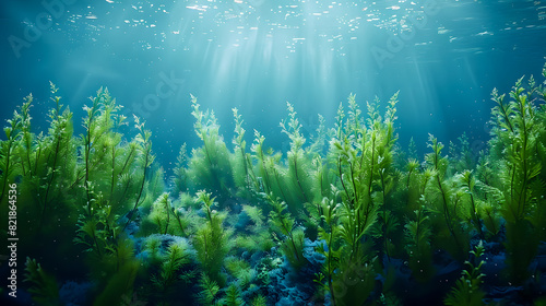 Underwater forests like kelp and seagrass meadows act