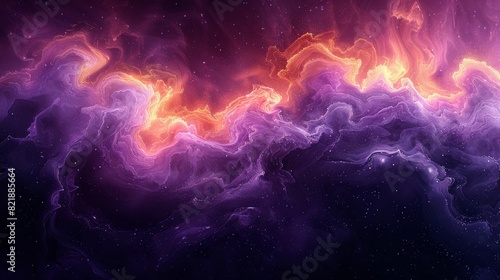 Abstract colorful background. Swirls of electric magenta and rich indigo blend harmoniously, casting an enchanting spell of contrast and depth, akin to a mesmerizing dance under moonlight.