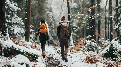 Winter Forest Hike