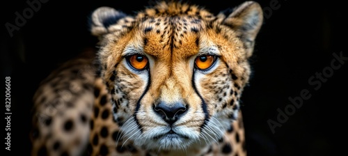 Elegant cheetah traversing the vast savannah landscape in pursuit of elusive prey