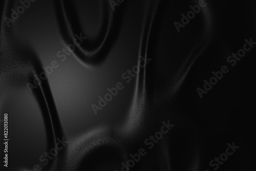 Smooth black waves leather create a luxurious texture, perfect for adding a touch of elegance and sophistication to any space