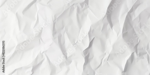 white crumpled paper texture background , wet paper texture, handmade paper 