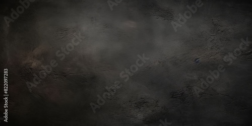 Dark Black grunge background texture, black grungy background, dark grey wall background, black grained texture,banner