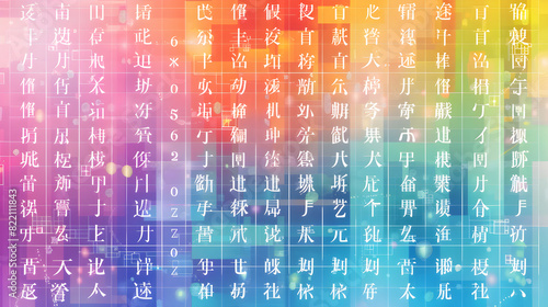 Vibrant and Comprehensive Zhuyin Fuhao (Bopomofo) chart: An Essential Tool for Chinese Language Learning