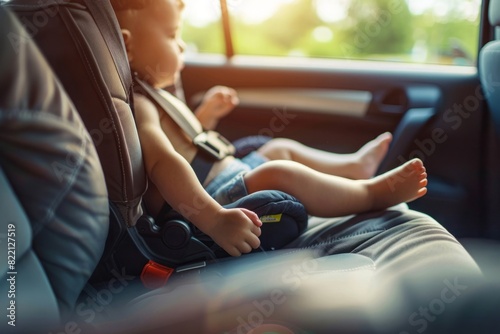 For optimal safety, sitting correctly in the car seat, as that all protection features are effectively engaged