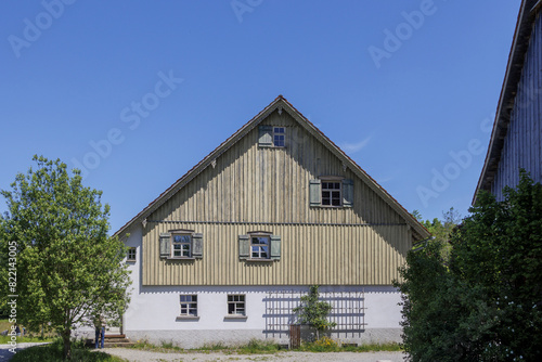 old farmhouse from 1712 in the Allgäu region of Germany