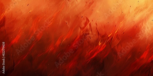 abstract splash red fire painting background