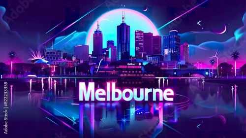 Melbourne Australia synthwave