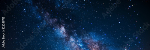 Beautiful milkyway on a night sky. Star in the sky, milkyway at night galaxy.