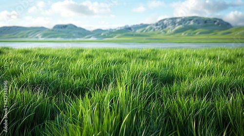 Texture background, Close-up of a grassy field with varied lengths and natural patterns, suitable for nature-inspired backgrounds and outdoor-themed designs. Illustration image,