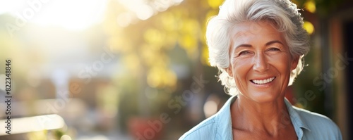 Yellow background Happy european white Woman grandmother realistic person portrait of young beautiful Smiling Woman Isolated on Background 