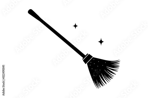sparkle sweep brush vector silhouette illustration