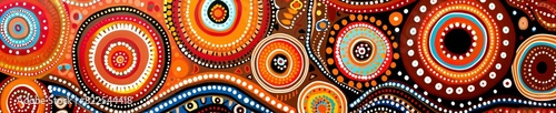 National patterns of the indigenous people of Australia