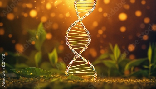 Genetic symbol with high deteail dna