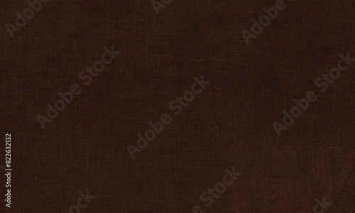 Dark brown fabric texture or background. Brown cloth. Fabric surface for designs. 