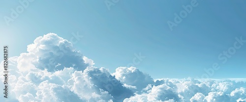 clouds against a blue sky background