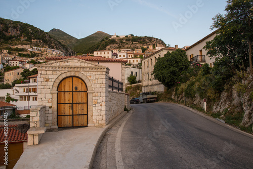 Village of Dhermi on the Albanian Riviera