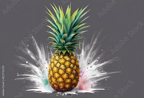 Fresh and Juicy Pineapples