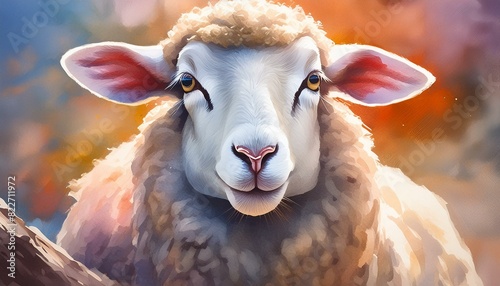 ふわふわの羊の大迫力、野生の眼差しに引き込まれる