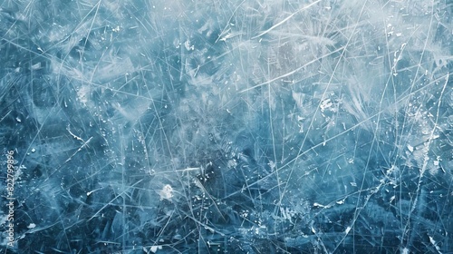 scratched ice rink texture winter sports background with skate marks photography