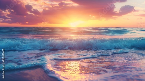 A sunset over the ocean symbolizes the significance of taking time to appreciate the beauty and wonders of the world.