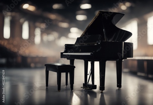 grand black background olated piano isolated music instrument musical nobody shiny classic keyboard classical string ebony style single 1 front cut out object play