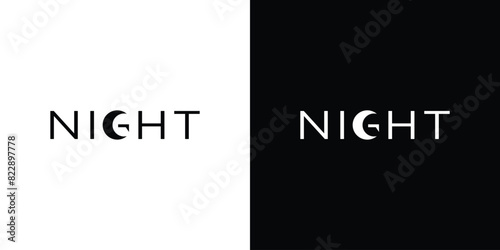 The night logo design is unique and elegant