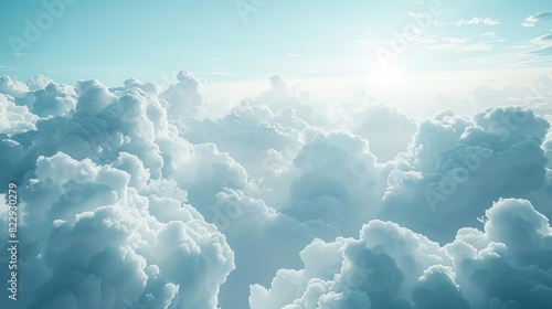 Generate a photorealistic image of a cirrus cloud. Make the image look like it was taken from an airplane window.