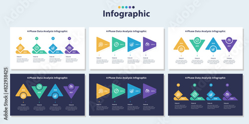 Infographic design 4 steps point or option with icons. Infographic business concept Can be used for info graphics, flow charts, presentations, web sites, banners.