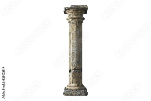 Column Isolated on white background