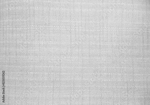 close up grey and white color fabric texture. fabric herringbone,zigzag, chevron pattern. upholstery or drapery abstract textile fabric background for design.
