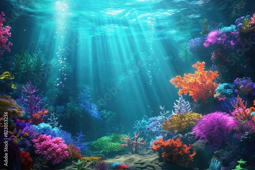 Enchanting underwater world design