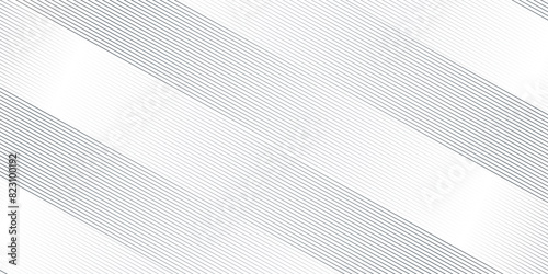 Abstract vector high tech parallel wave line elegant white striped diagonal line technology concept web texture. Vector gradient gray line abstract pattern Transparent monochrome striped minimal tech.