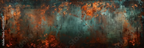 Grunge rusted metal texture,Rusty iron plate texture, old metal, Distressed copper surface, weathered metal