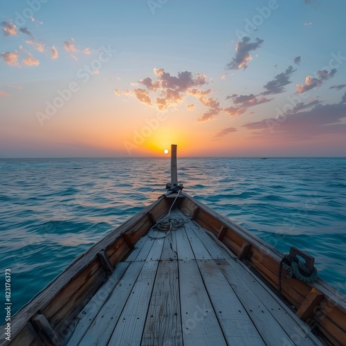 Tranquil Sunset Sail on Zanzibar s Turquoise Waters Aboard a Traditional Boat