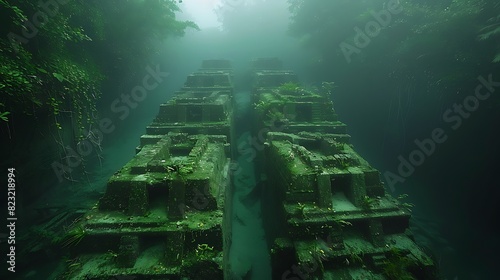 Nan Madol's Sunken Citadel American Archeologists Explore Micronesia's Underwater City Pondering Civilization's Fate Amidst Submerged Ruins