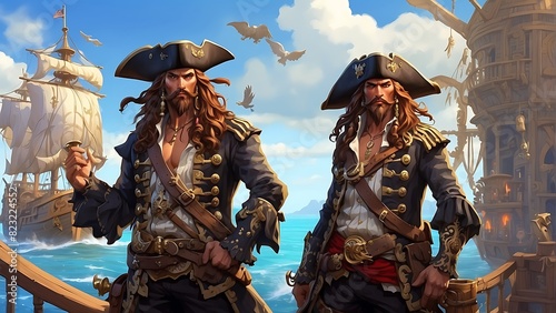 Pirate Army Guild Fantasy concept