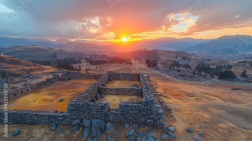 Sacsayhuamn's Megalithic Marvel American Archaeologists Explore Peru's Enigmatic Fortress Examining Impressive Stonework Engineering Feats of Inca Empire Reflecting Strategic Cultural Significance of 