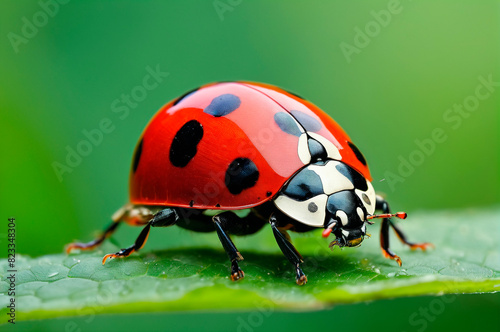 Ladybug. Insect, generative AI