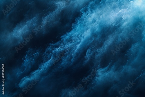 A dark wallpaper with blue streaks on the screen