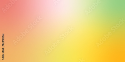Abstract shine summer gradient background. Colorful vector illustration done in red, beige, green, orange and yellow colors. For cards, banners, wallpaper, textile, wrapping 