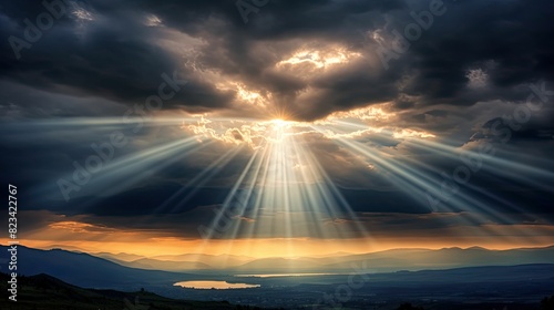 radiance rays of light