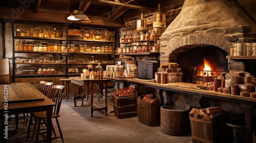 charming bakery interior