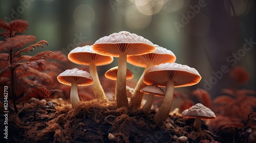 stem object champignon mushroom