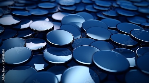 Abstract background consisting of dark blue plates