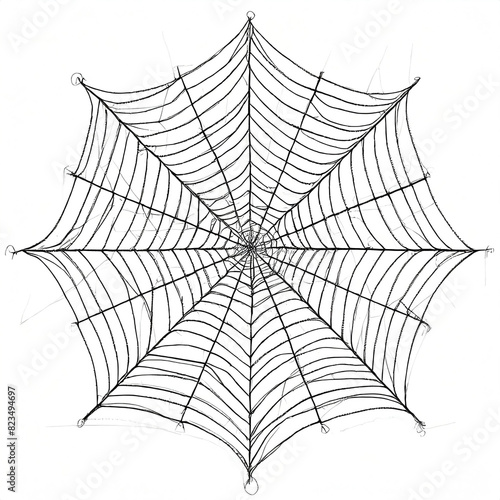 Pajęczyna sieć pająka