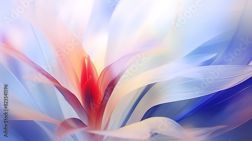 abstract blurred flower background by using zooming and panning techniques