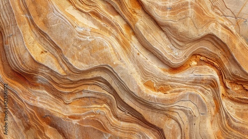 Smooth sandstone rocks with natural swirls and lines, perfect for texture backgrounds