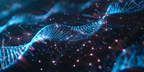 Holographic DNA Helix Healthcare Evident in Its Role in Genetic Research and Personalized Medicine