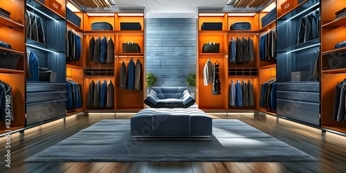 Large walkin closets in the home. Concept Storage Solutions, Closet Organization, Home Design, Interior Space, Walk-in Closets